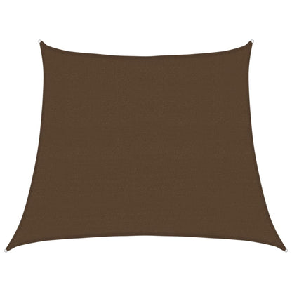 vidaXL Sunshade Sail 160 g/m² Brown 3/4x3 m HDPE