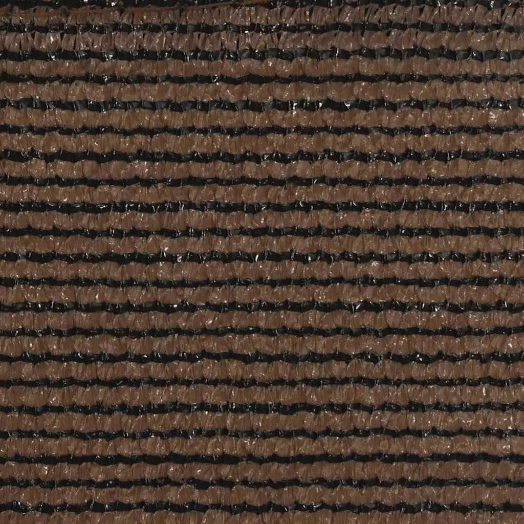 vidaXL Sunshade Sail 160 g/m² Trapezium Brown 4/5x4 m HDPE