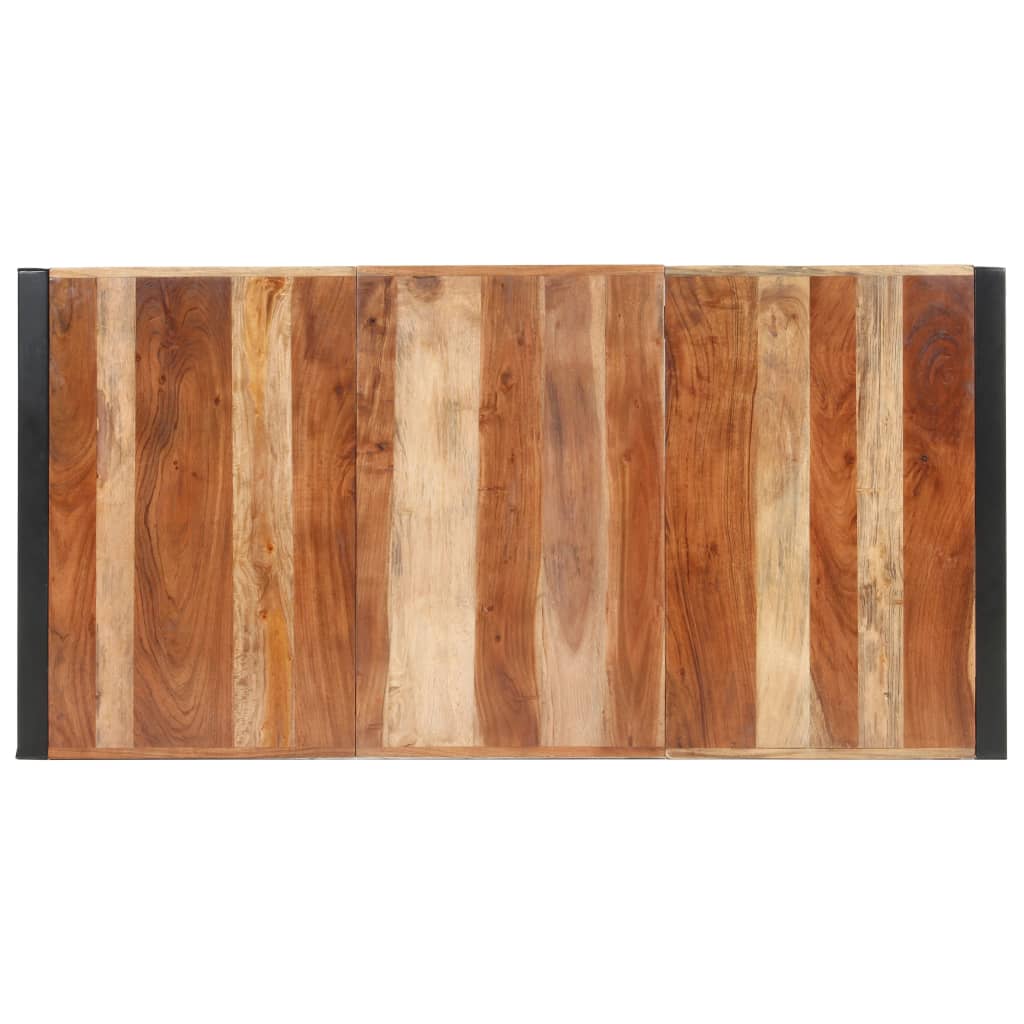 vidaXL Dining Table 160x80x75 cm Solid Wood