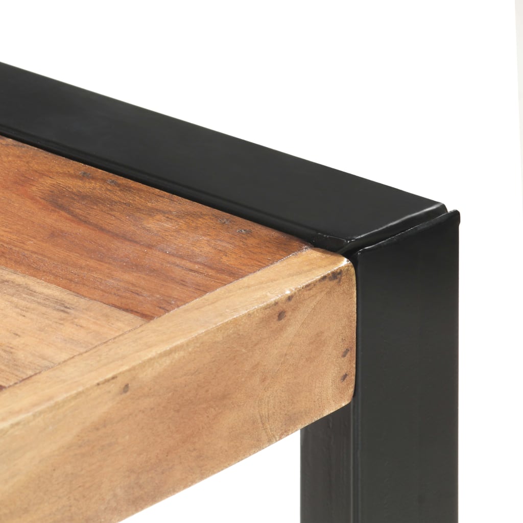 vidaXL Dining Table 160x80x75 cm Solid Wood