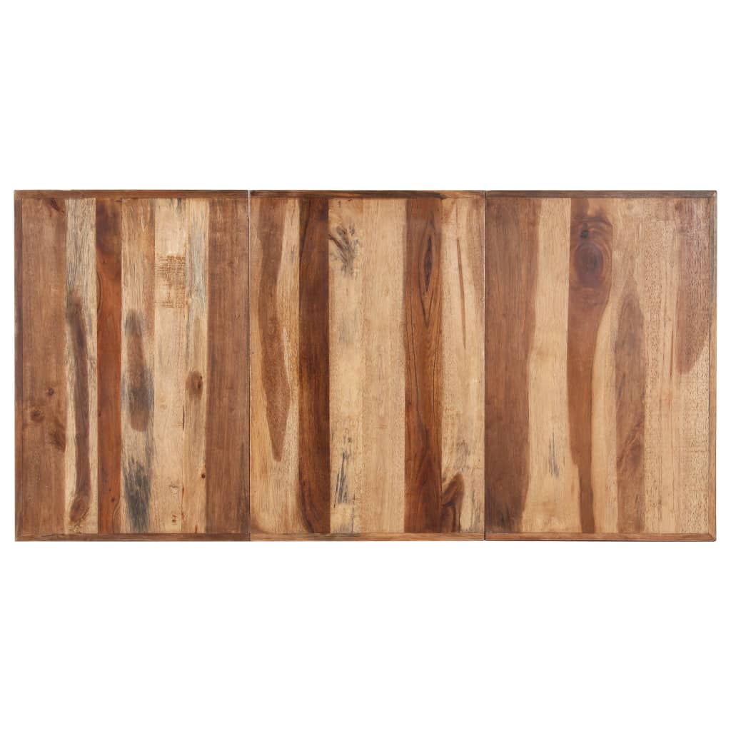 vidaXL Dining Table 180x90x75 cm Solid Wood with Honey Finish