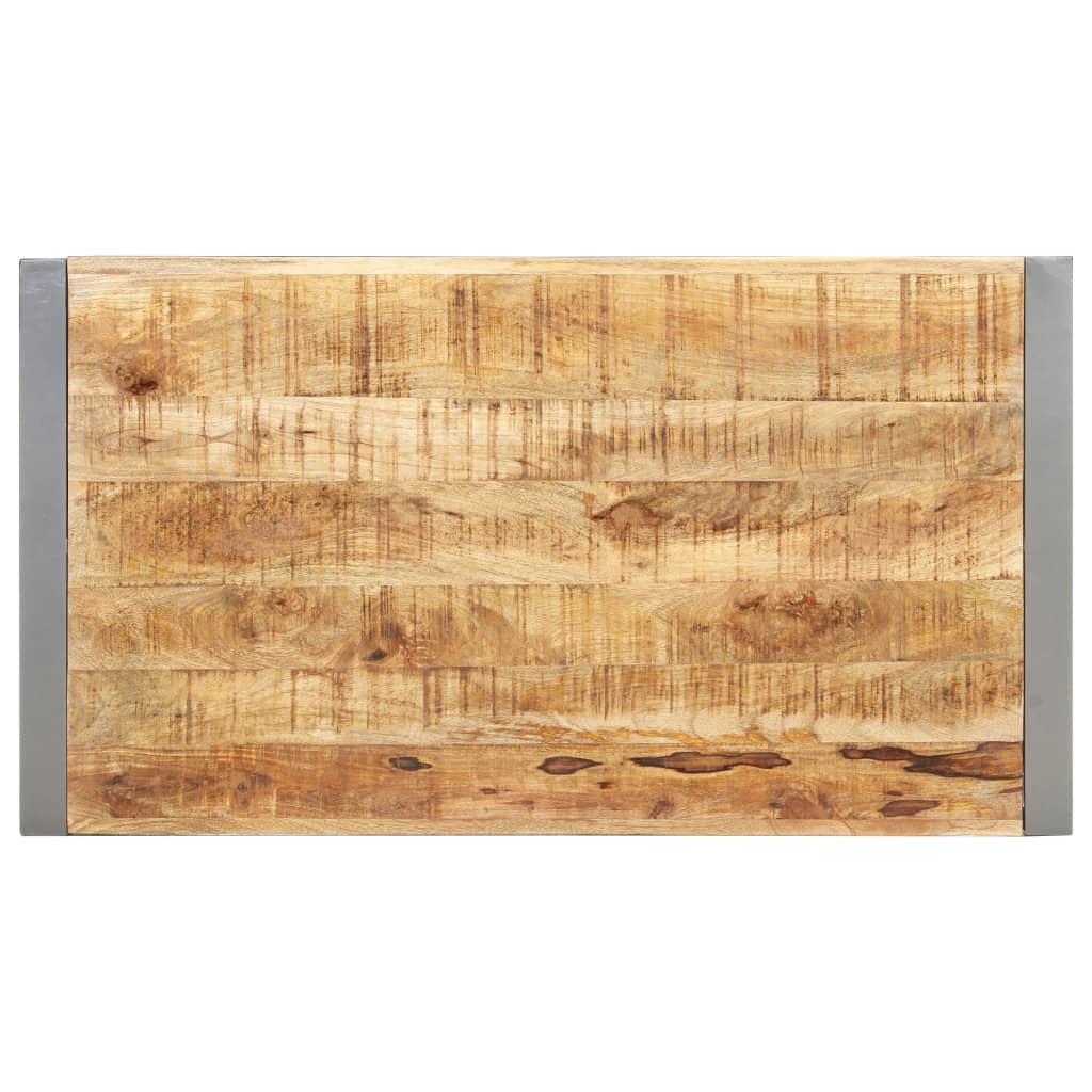 vidaXL Coffee Table 110x60x40 cm Rough Mango Wood
