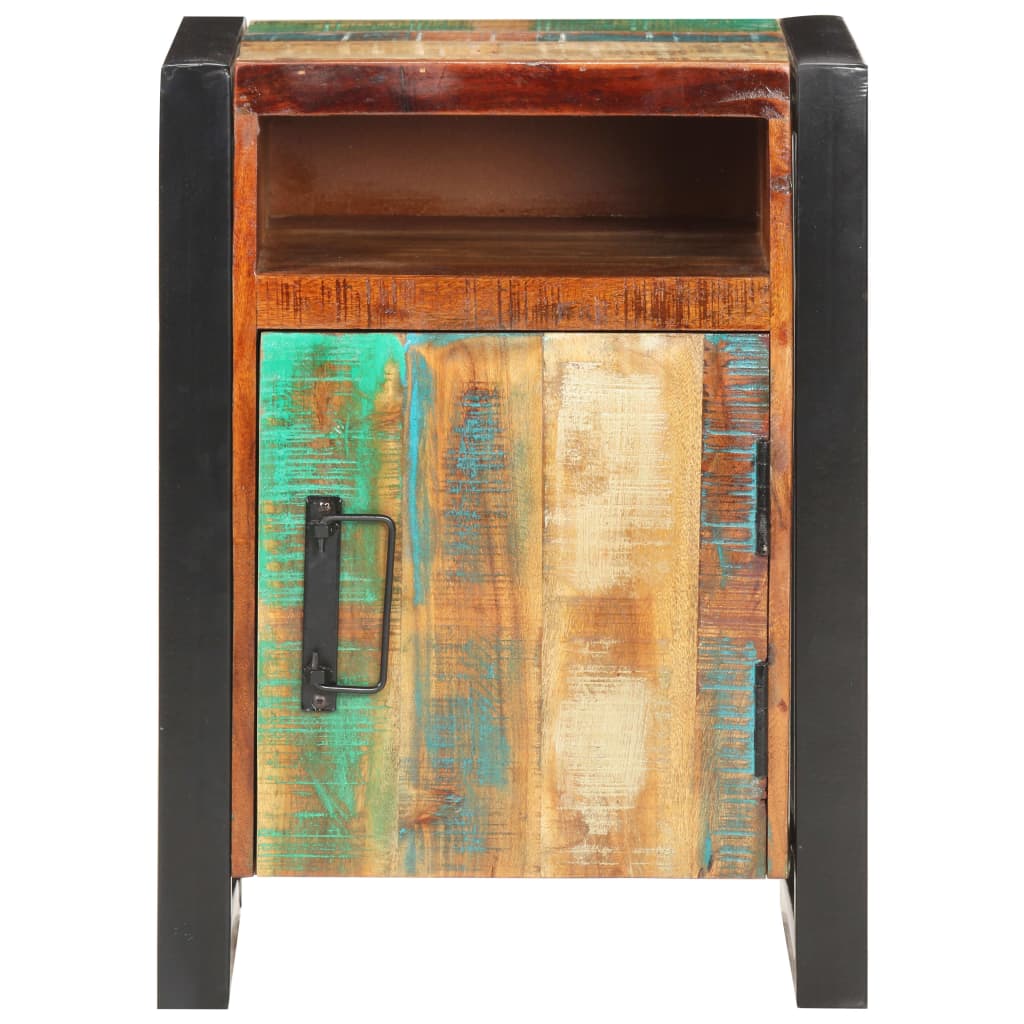 vidaXL Bedside Cabinet 40x35x55 cm Solid Reclaimed Wood