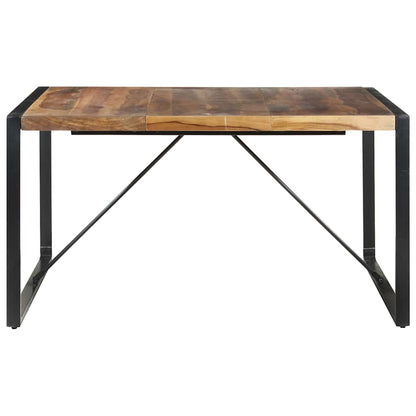 vidaXL Dining Table 140x140x75 cm Solid Wood