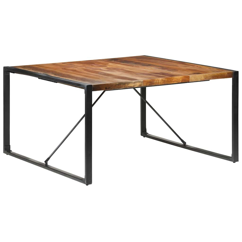 vidaXL Dining Table 140x140x75 cm Solid Wood