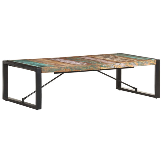 vidaXL Coffee Table 140x70x40 cm Solid Reclaimed Wood