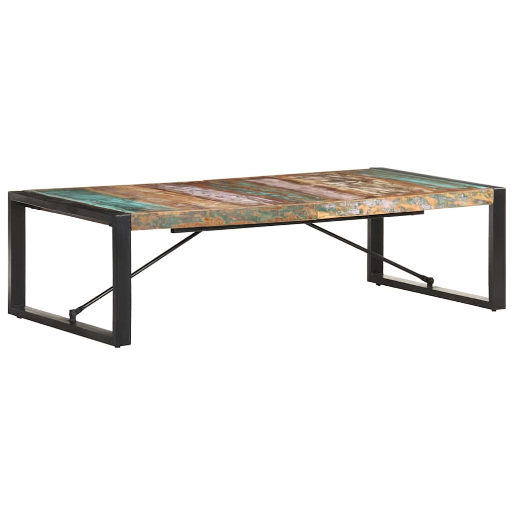 321585 vidaXL Coffee Table 140x70x40 cm Solid Reclaimed Wood