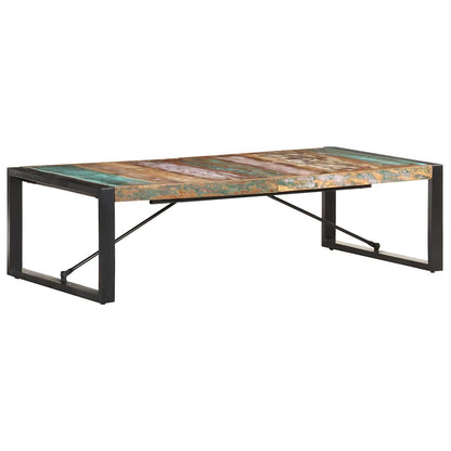 321585 vidaXL Coffee Table 140x70x40 cm Solid Reclaimed Wood
