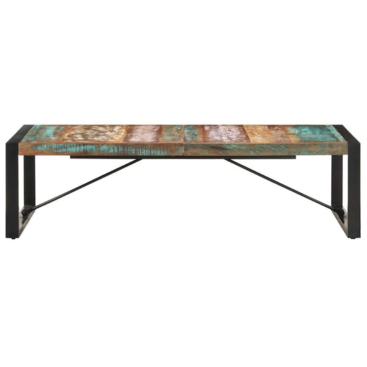 321585 vidaXL Coffee Table 140x70x40 cm Solid Reclaimed Wood