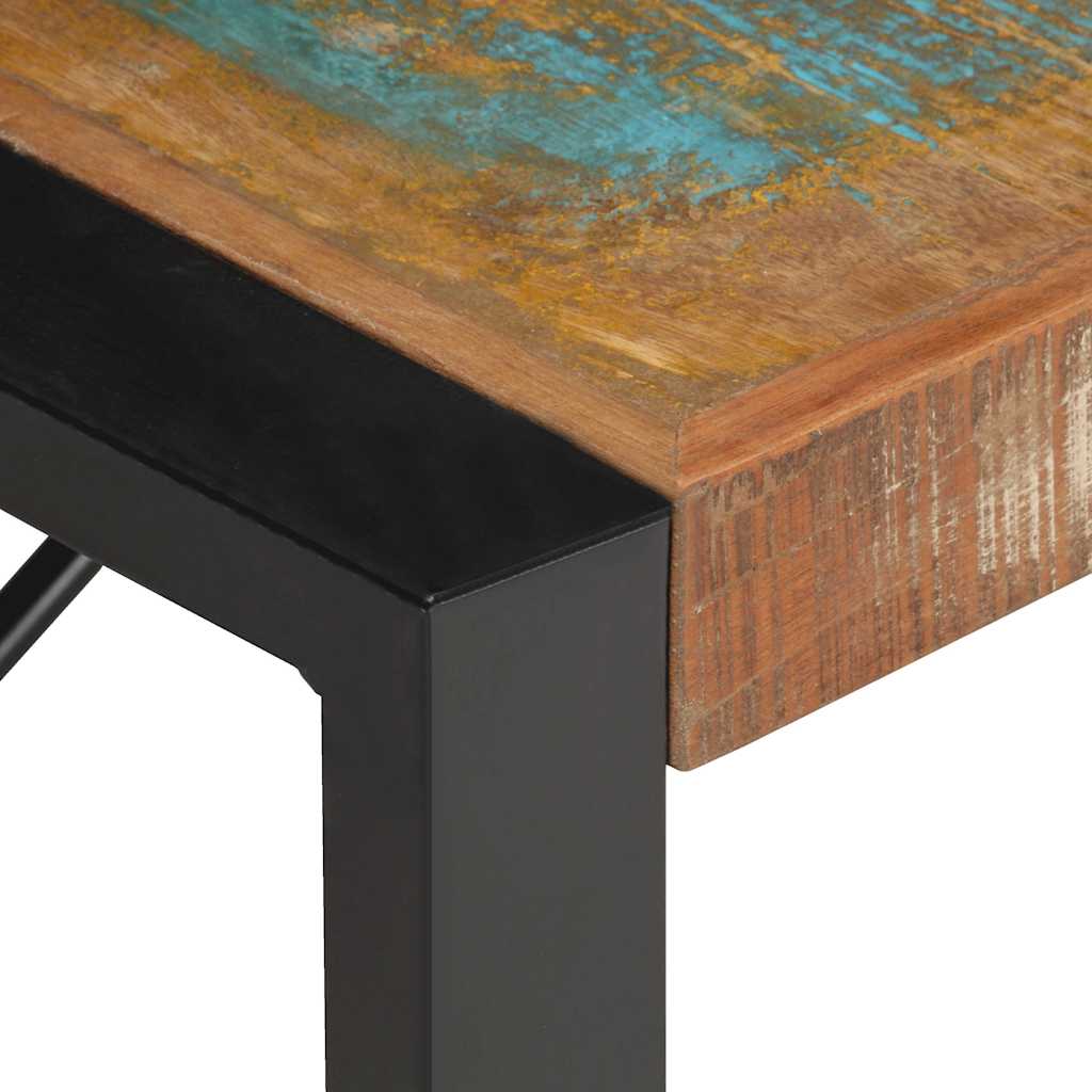 321585 vidaXL Coffee Table 140x70x40 cm Solid Reclaimed Wood