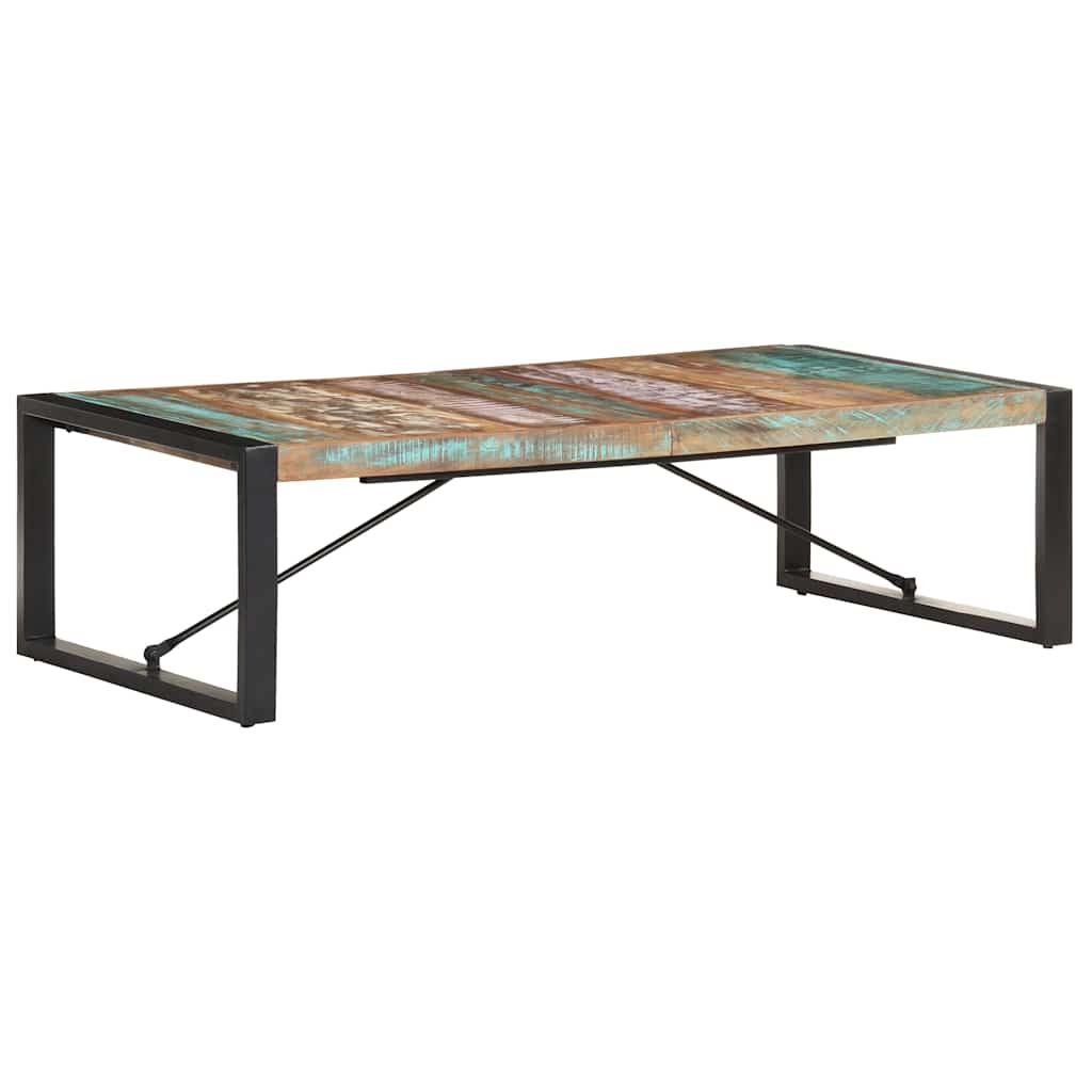 321585 vidaXL Coffee Table 140x70x40 cm Solid Reclaimed Wood