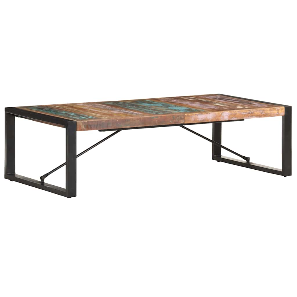 321585 vidaXL Coffee Table 140x70x40 cm Solid Reclaimed Wood