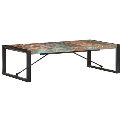 321585 vidaXL Coffee Table 140x70x40 cm Solid Reclaimed Wood