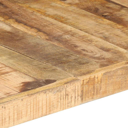 321587 vidaXL Coffee Table 140x70x40 cm Rough Mango Wood