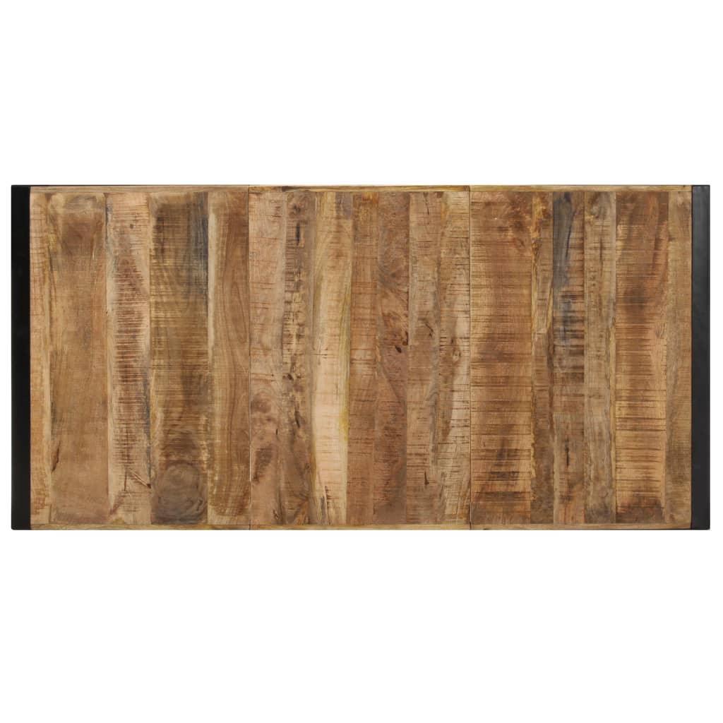 321588 vidaXL Coffee Table 180x90x40 cm Rough Mango Wood