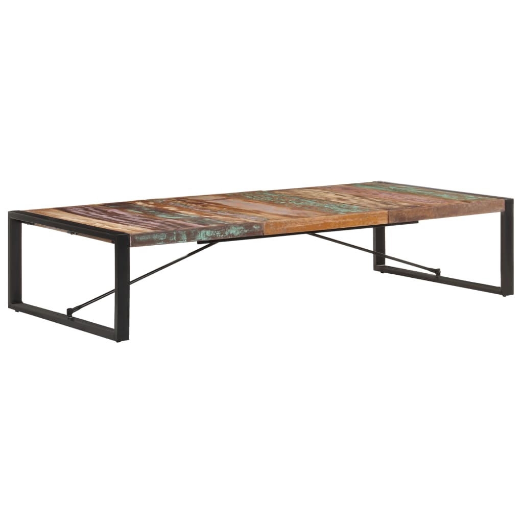 vidaXL Coffee Table 180x90x40 cm Solid Reclaimed Wood