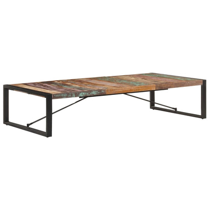 vidaXL Coffee Table 180x90x40 cm Solid Reclaimed Wood