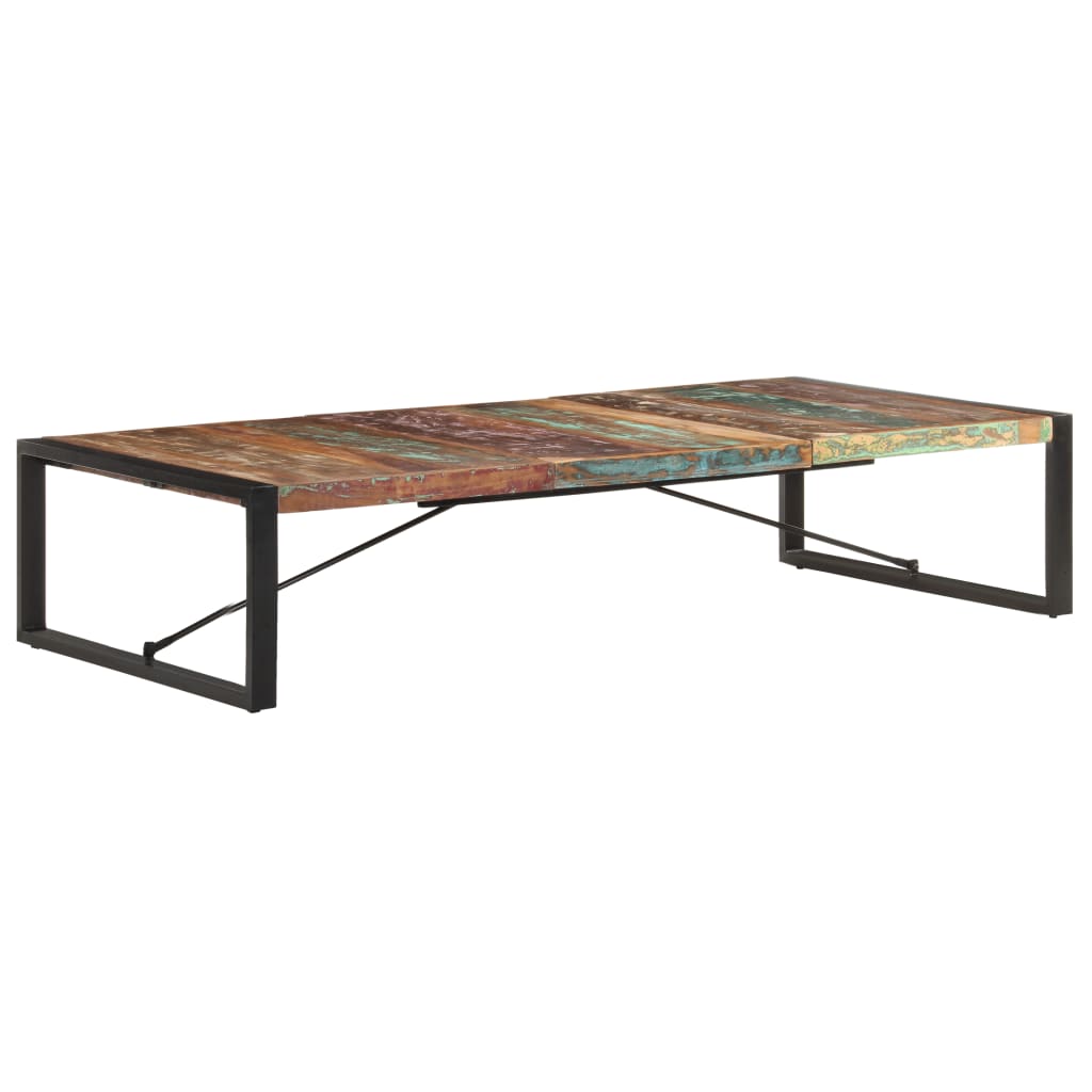 vidaXL Coffee Table 180x90x40 cm Solid Reclaimed Wood