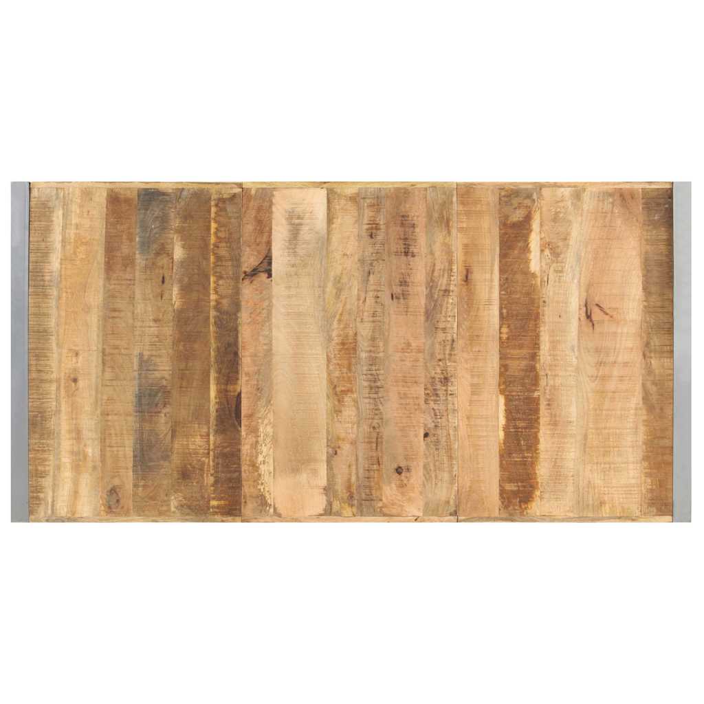 321591 vidaXL Coffee Table 180x90x40 cm Rough Mango Wood