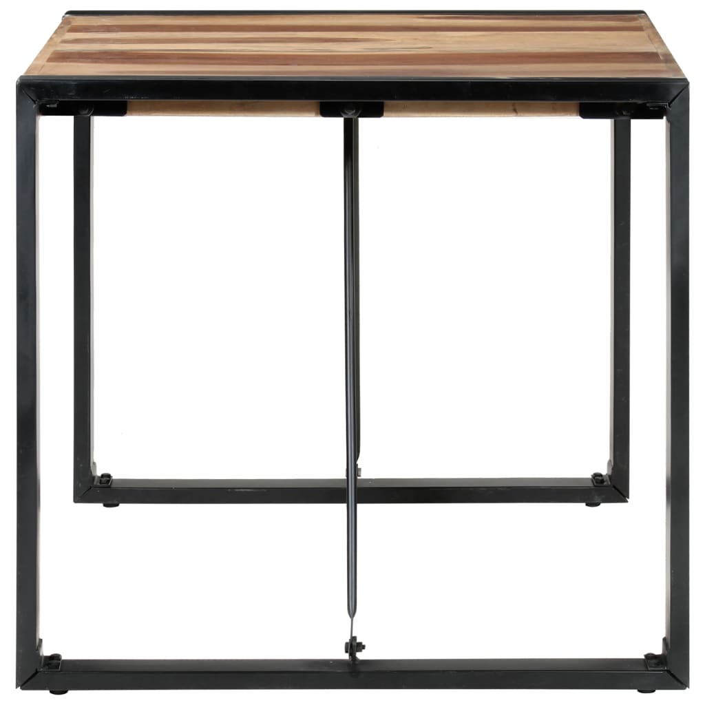 vidaXL Dining Table 80x80x75 cm Solid Wood