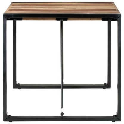vidaXL Dining Table 80x80x75 cm Solid Wood