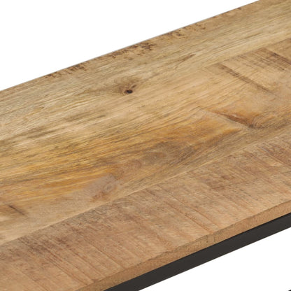 vidaXL TV Cabinet 180x30x50 cm Rough Mango Wood
