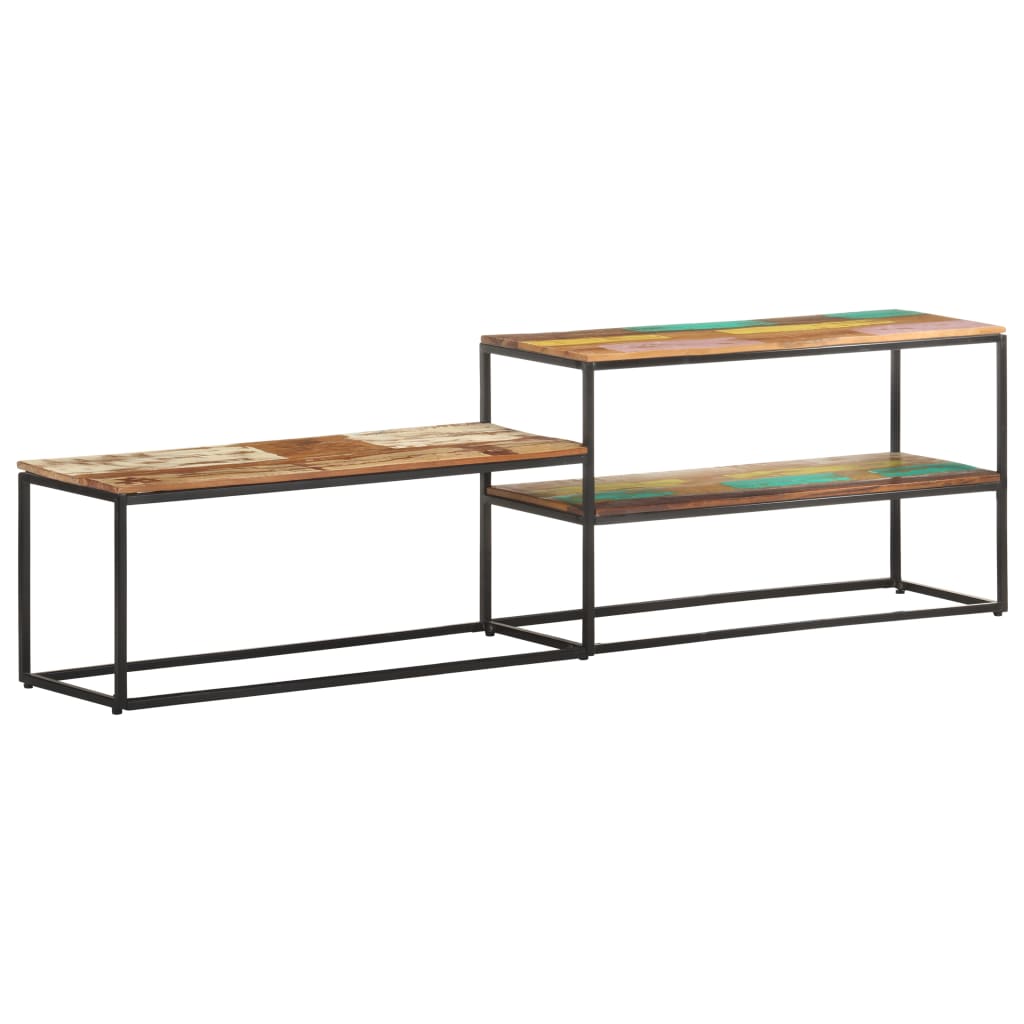 vidaXL TV Cabinet 180x30x50 cm Solid Reclaimed Wood