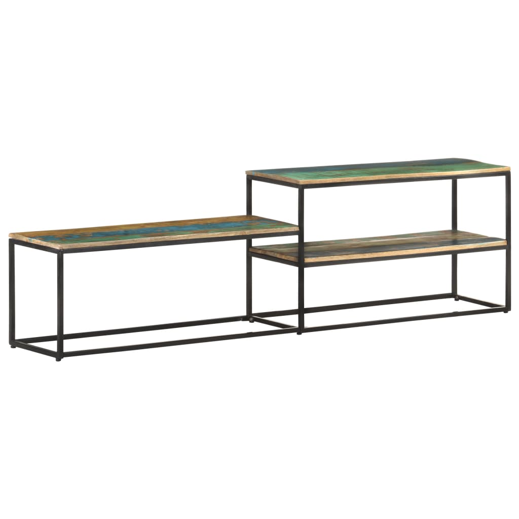 vidaXL TV Cabinet 180x30x50 cm Solid Reclaimed Wood