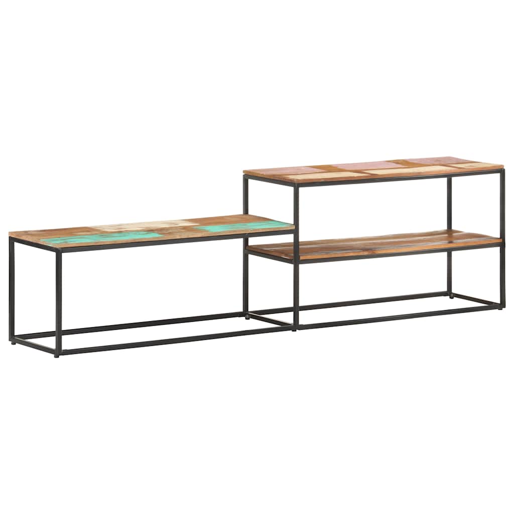 321621 vidaXL TV Cabinet 180x30x50 cm Solid Reclaimed Wood
