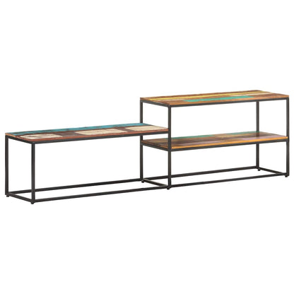 321621 vidaXL TV Cabinet 180x30x50 cm Solid Reclaimed Wood