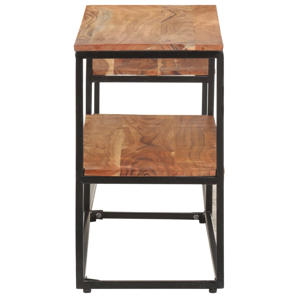 vidaXL TV Cabinet 180x30x50 cm Solid Acacia Wood