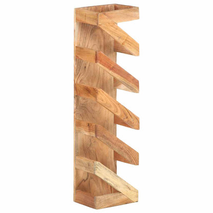 321626 vidaXL Wine Rack for 5 Bottles Solid Acacia Wood