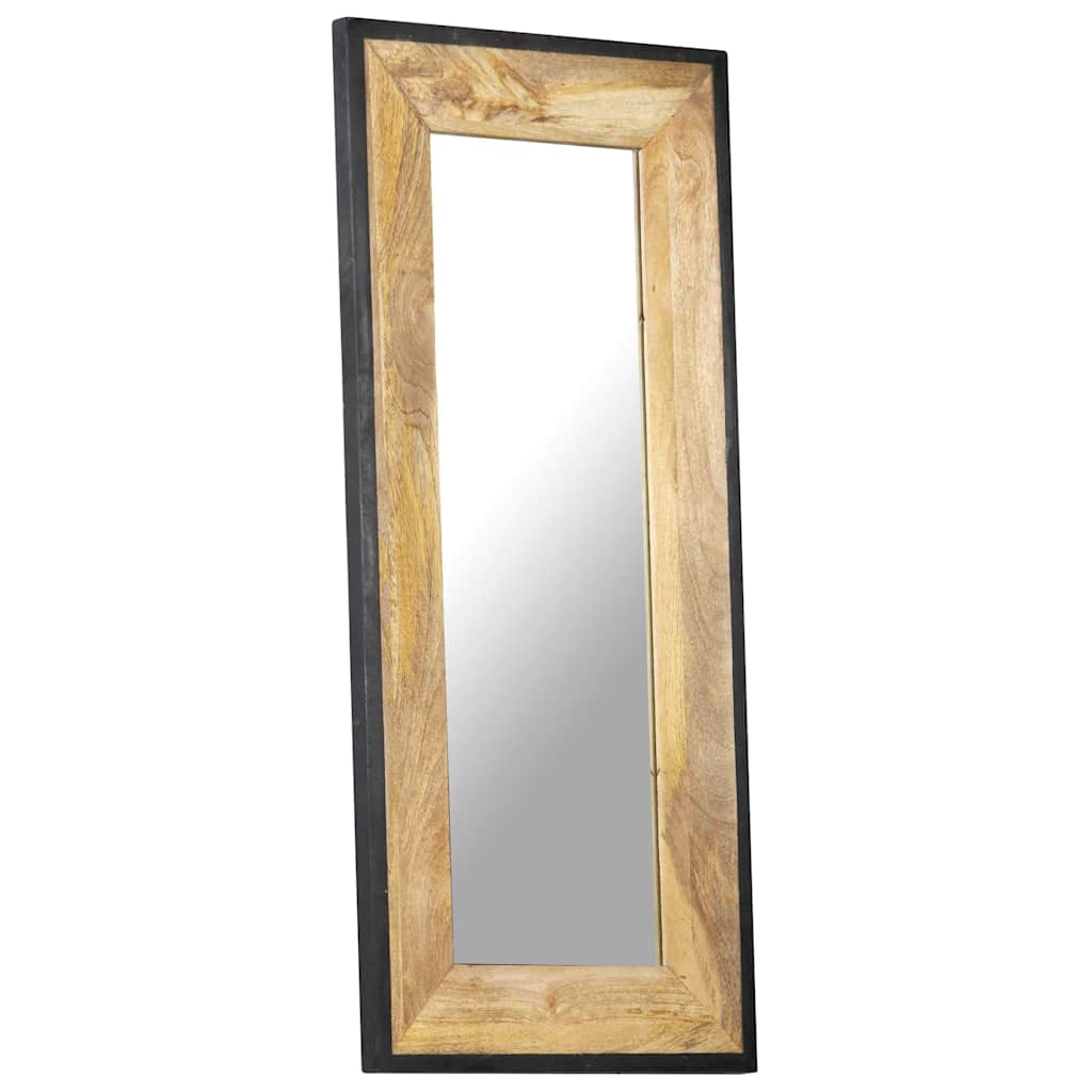 321631 vidaXL Mirror 110x50 cm Solid Mango Wood
