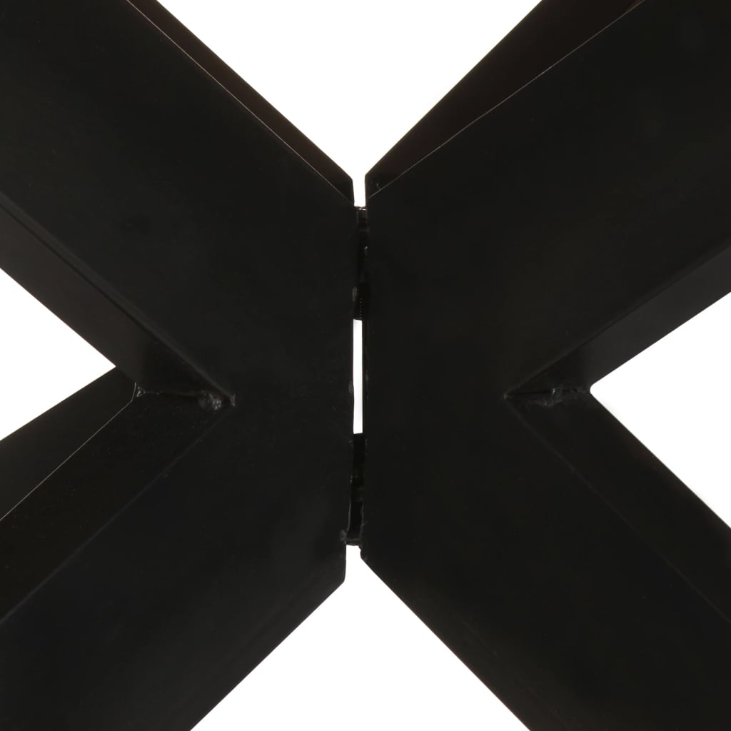 vidaXL Dining Table Round 175x75 cm Acacia Wood with Honey Finish