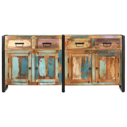 321697 vidaXL Sideboard 172x35x80 cm Solid Reclaimed Wood