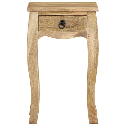 vidaXL Bed Cabinet 28x28x46 cm Solid Mango Wood