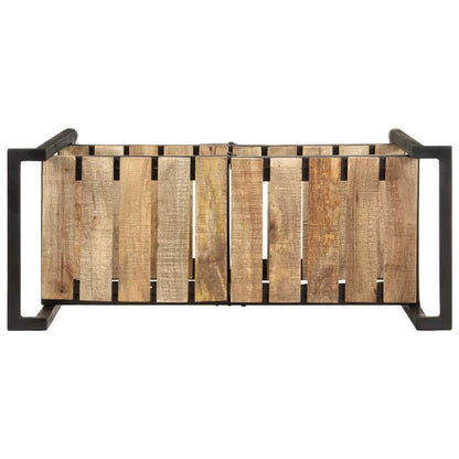 321710 vidaXL Kitchen Trolley 87x36x81 cm Solid Mango Wood