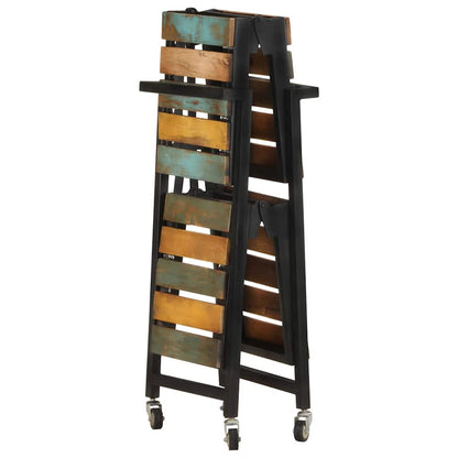 321711 vidaXL Kitchen Trolley 87x36x81 cm Solid Reclaimed Wood