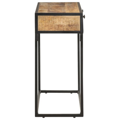 vidaXL Console Table 100x35x75 cm Solid Mango Wood