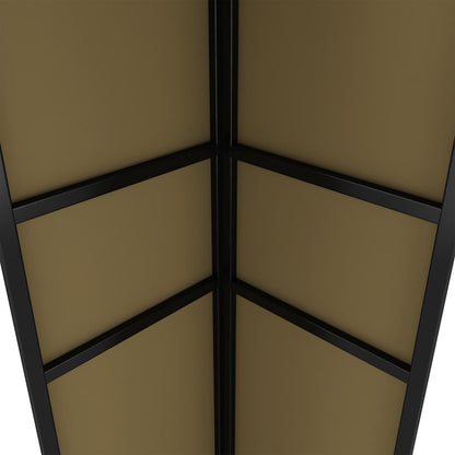 vidaXL Gazebo with Double Roof 3x6 m Taupe 180 g/m²