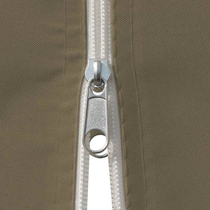 vidaXL Garden Marquee with Curtains 4x3 m Taupe 180 g/m²