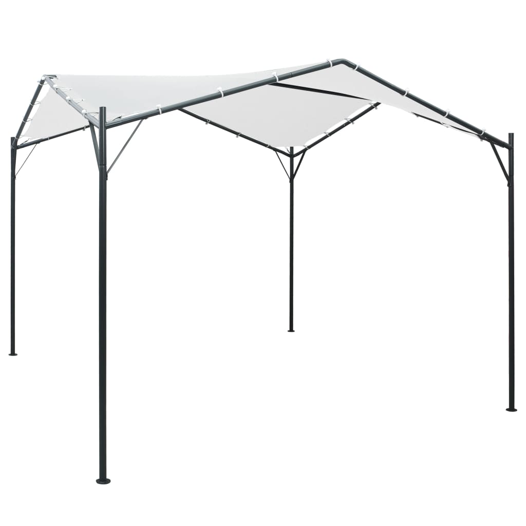 vidaXL Gazebo 3x3x2.6 m White 180 g/m²