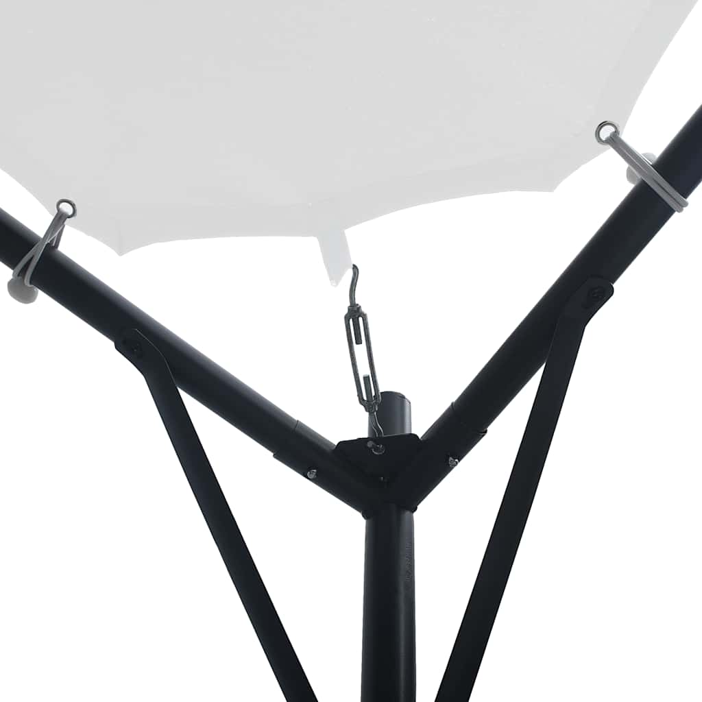 vidaXL Gazebo 3x3x2,6 m White 180 g/m²