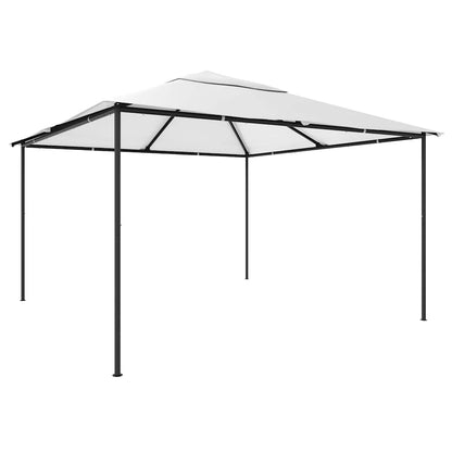 vidaXL Gazebo 4x4x3 m White 180 g/m²