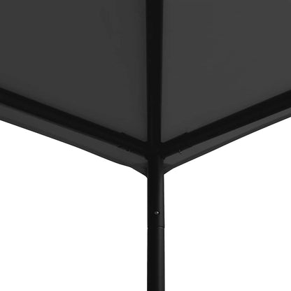 vidaXL Gazebo | Anthracite | Steel | Large | Collapsible | Gazebo | Square