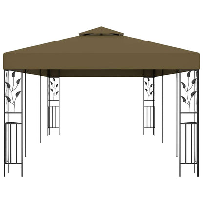 vidaXL Gazebo 6x3 m Taupe 180 g/m²