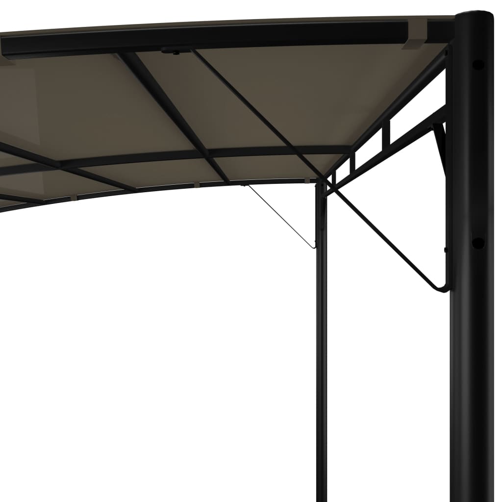 vidaXL Garden Sunshade Awning 3x3x2.55 m Taupe
