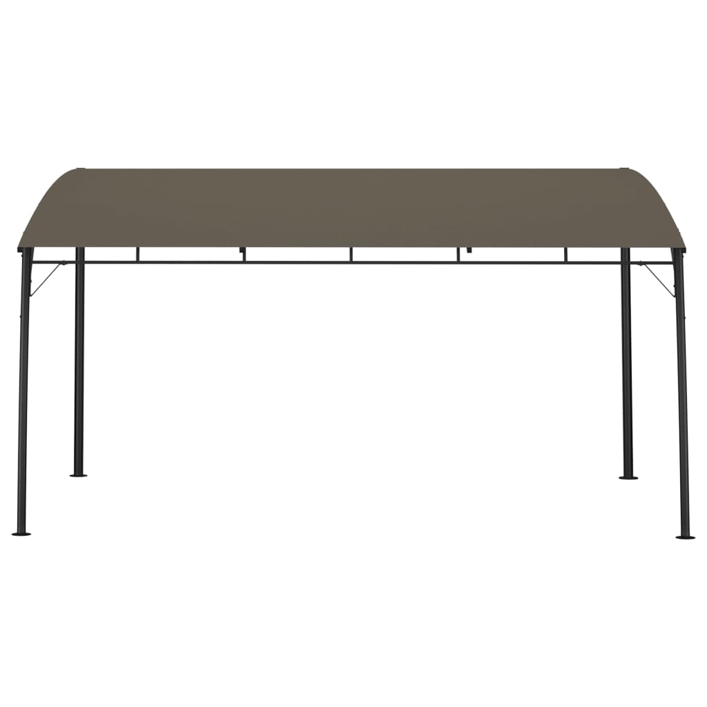 vidaXL Garden Sunshade Awning 4x3x2.55 m Taupe