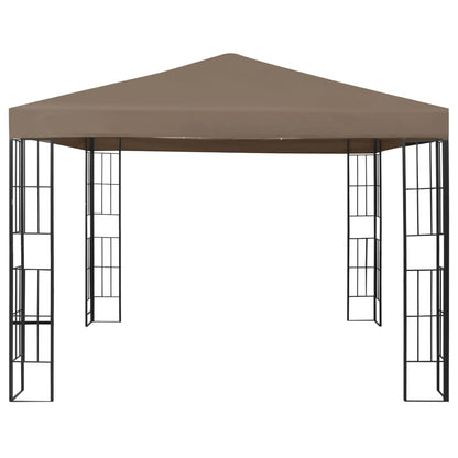 vidaXL Gazebo 3x3 m Taupe