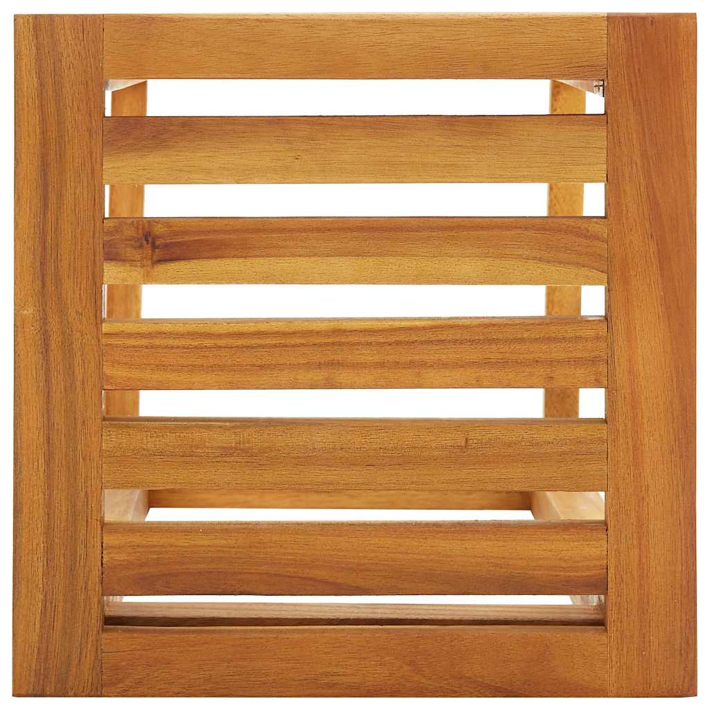 vidaXL 3 Piece Balcony Bar Set Solid Acacia Wood